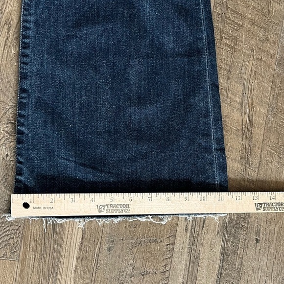 Joes Jeans High Rise Flare Raw Hem - Picture 15 of 15